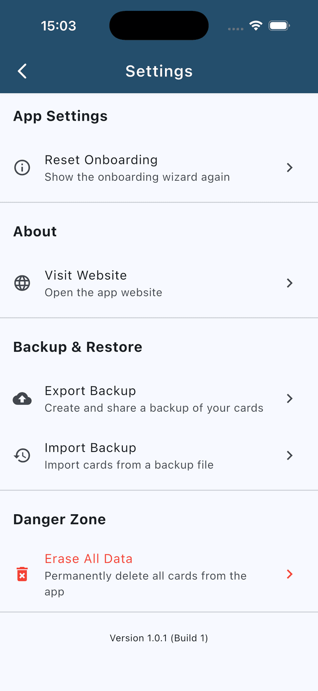 Fidelity Cards - Premi